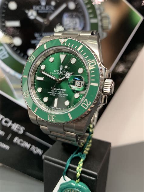 quadrante rolex submariner hulk|rolex hulk submariner 116610.